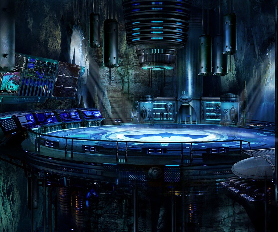 Убежище бэтмена обои