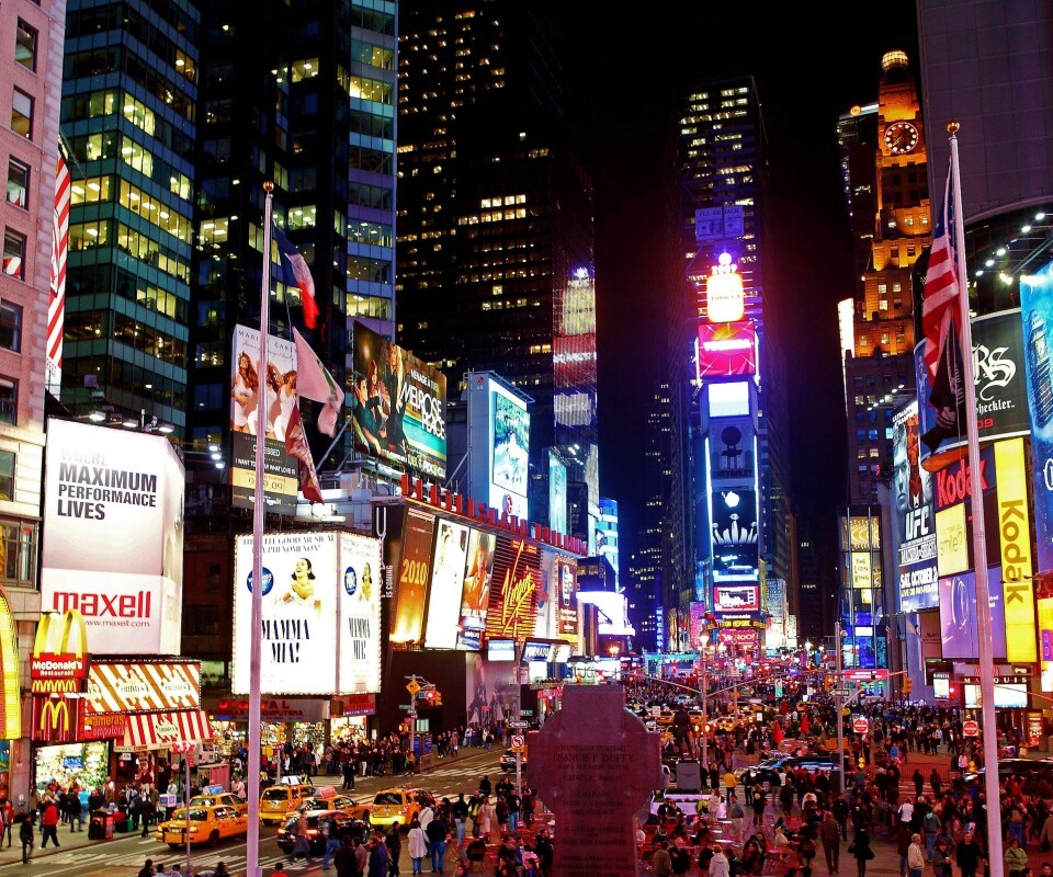 Таймсквер обои