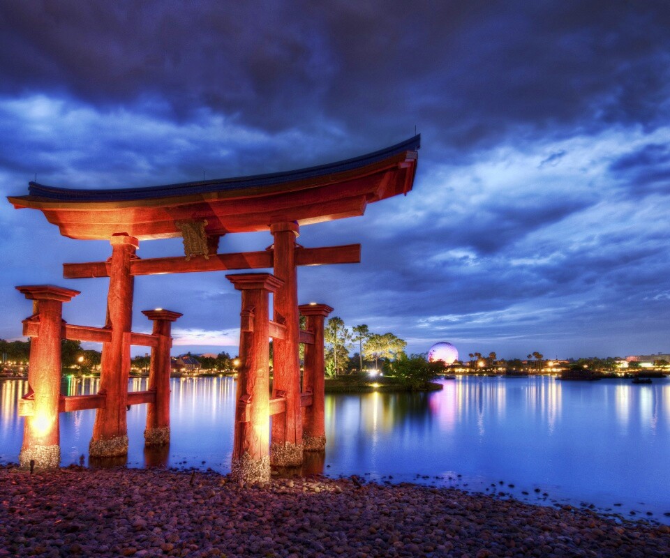 Старинная арка обои