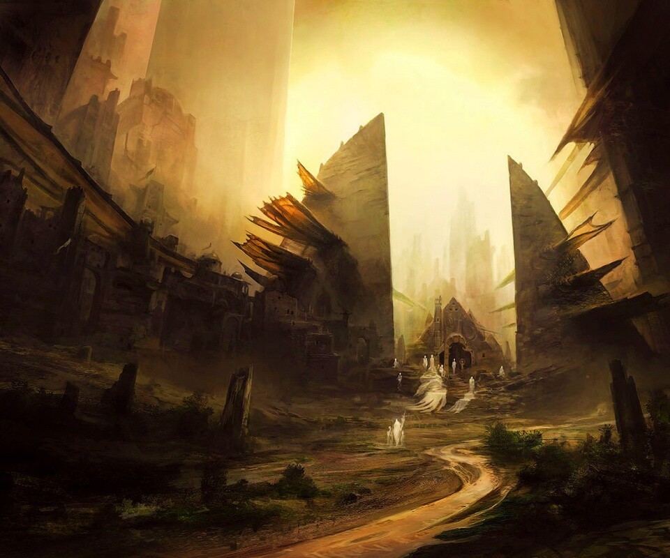 Затерянный город обои