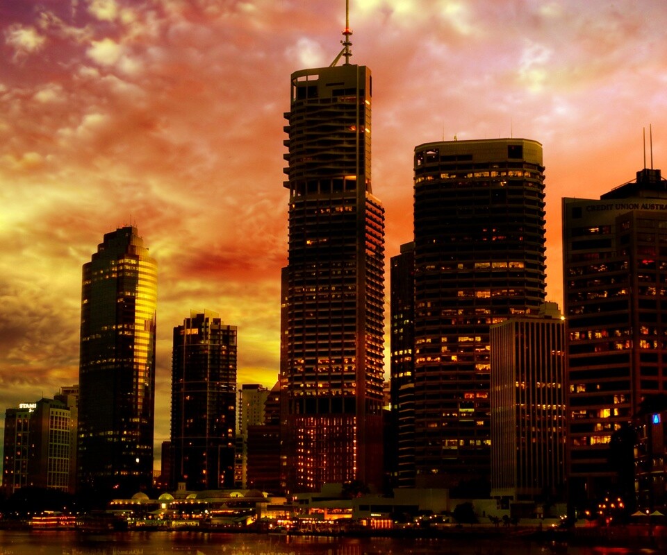 Австралийский город обои