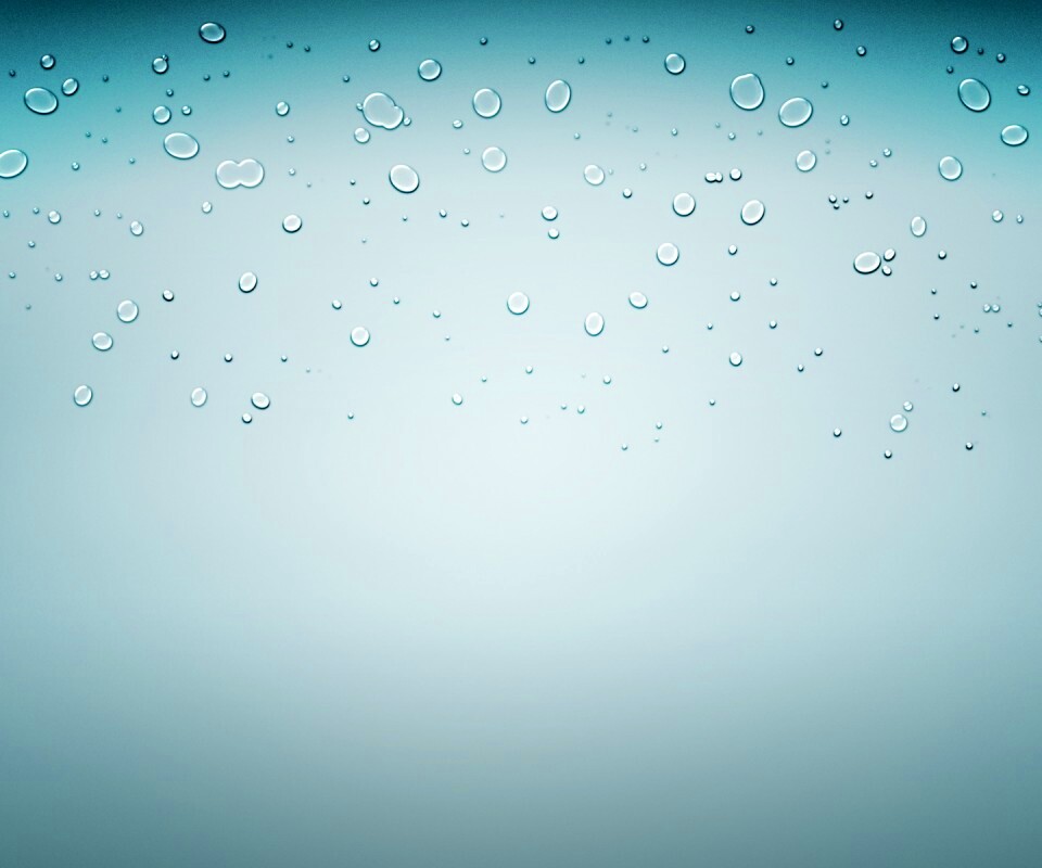 Капли воды на стекле обои