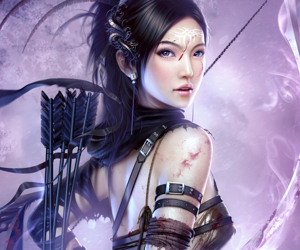 Лучница обои