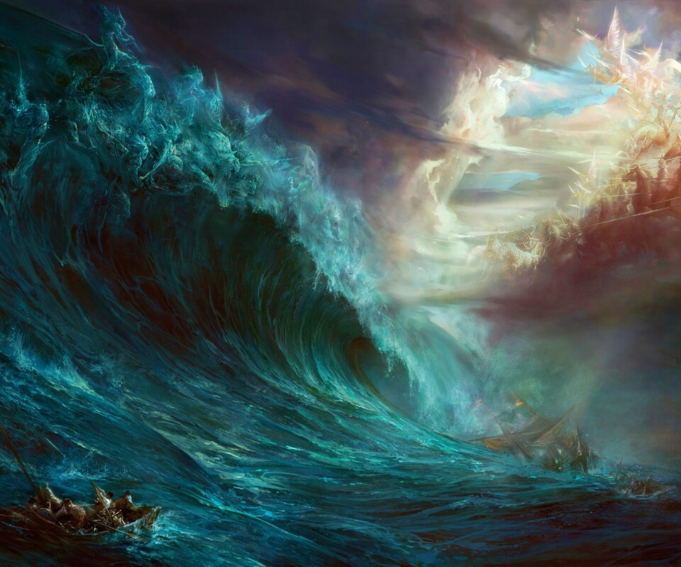 Битва стихий обои