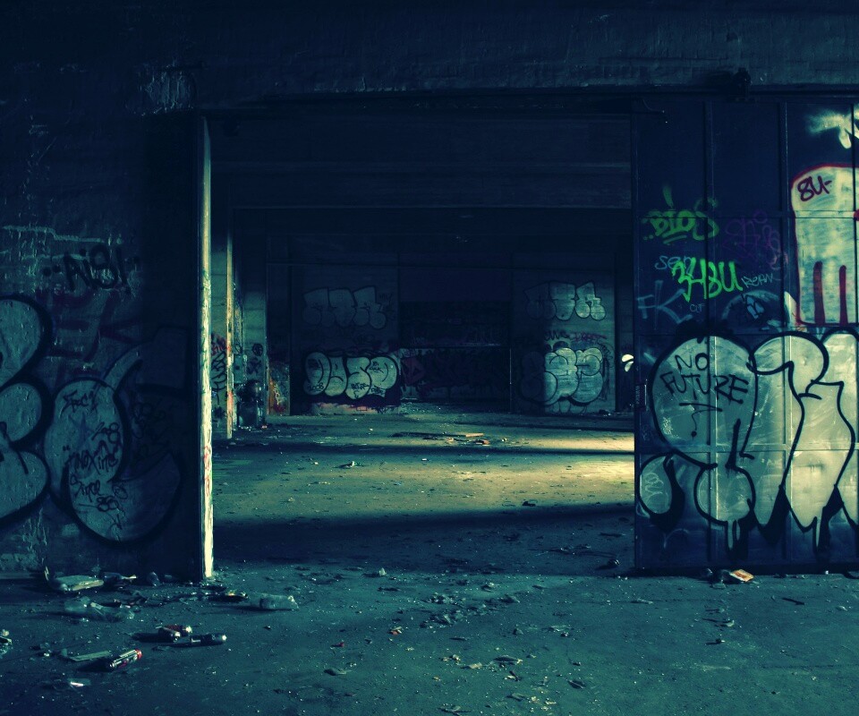 Заброшенное здание обои