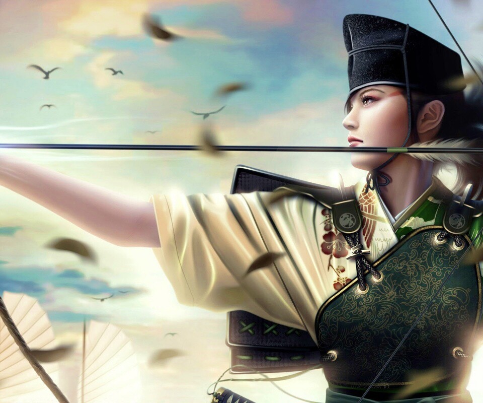 Лучница обои