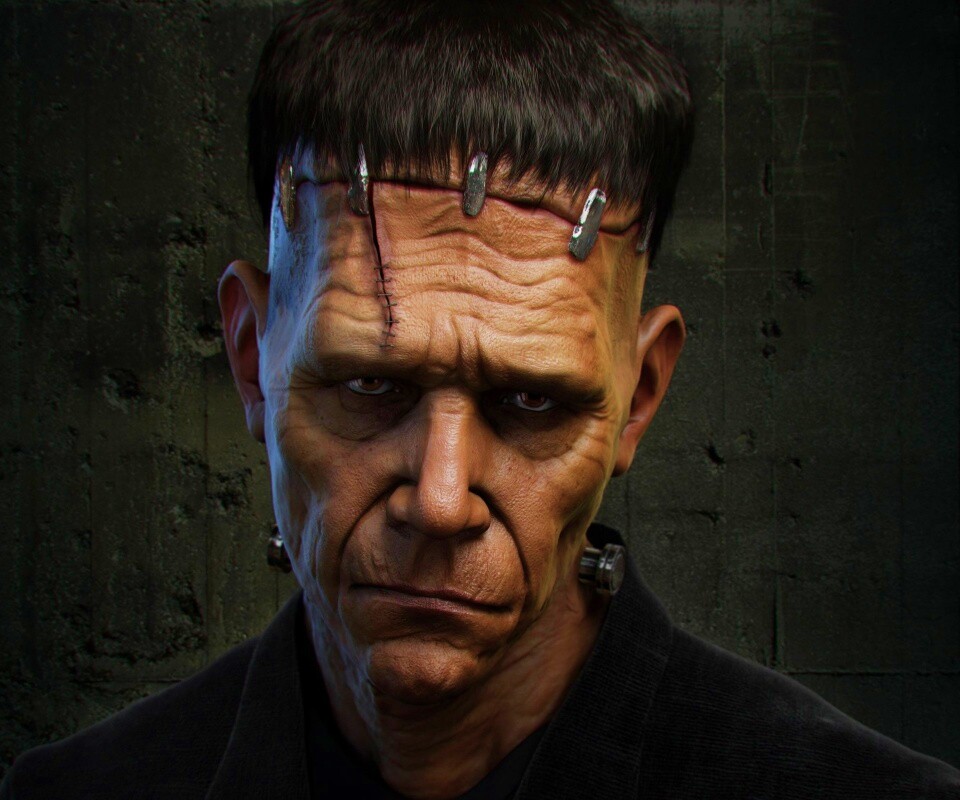 Чудовище Франкенштейна обои