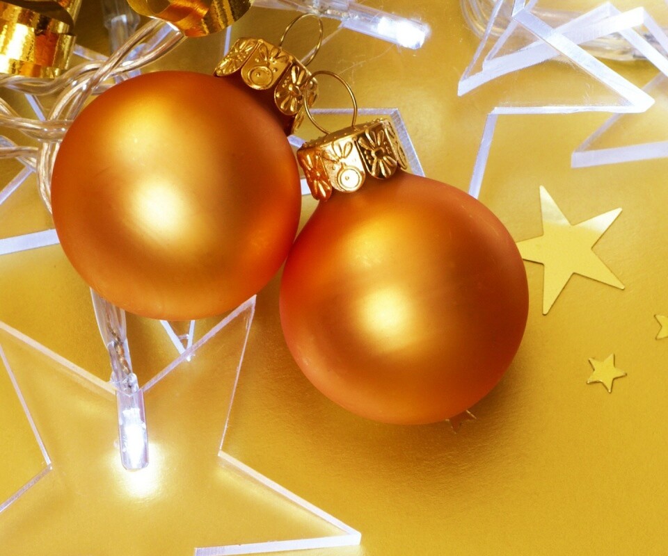 Елочные игрушки обои