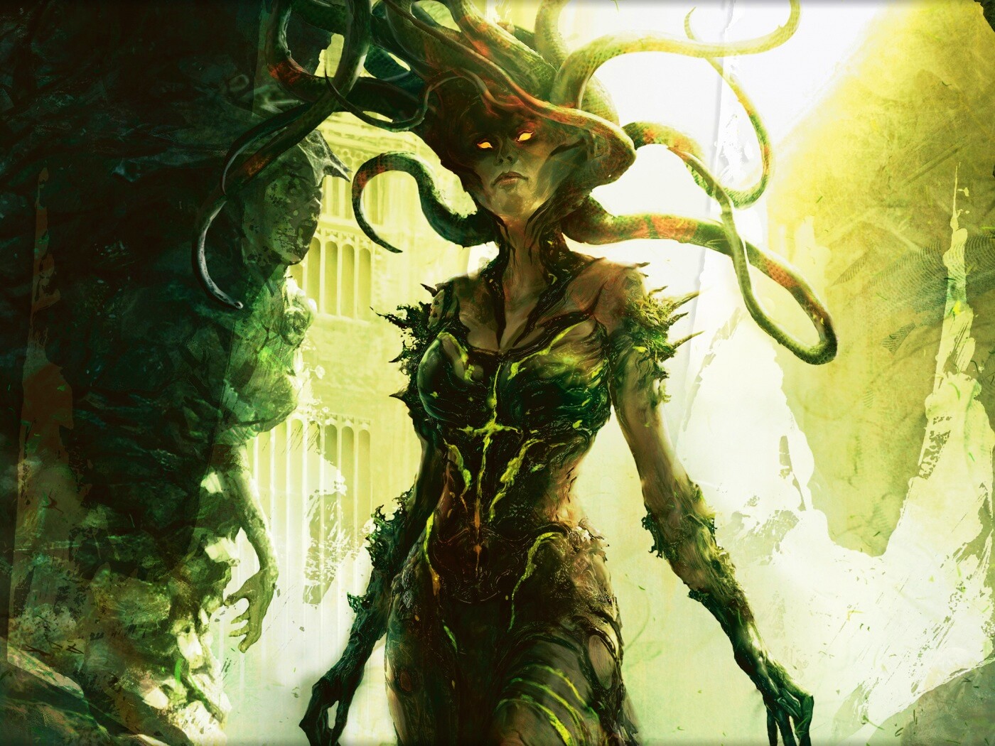 Горгона обои