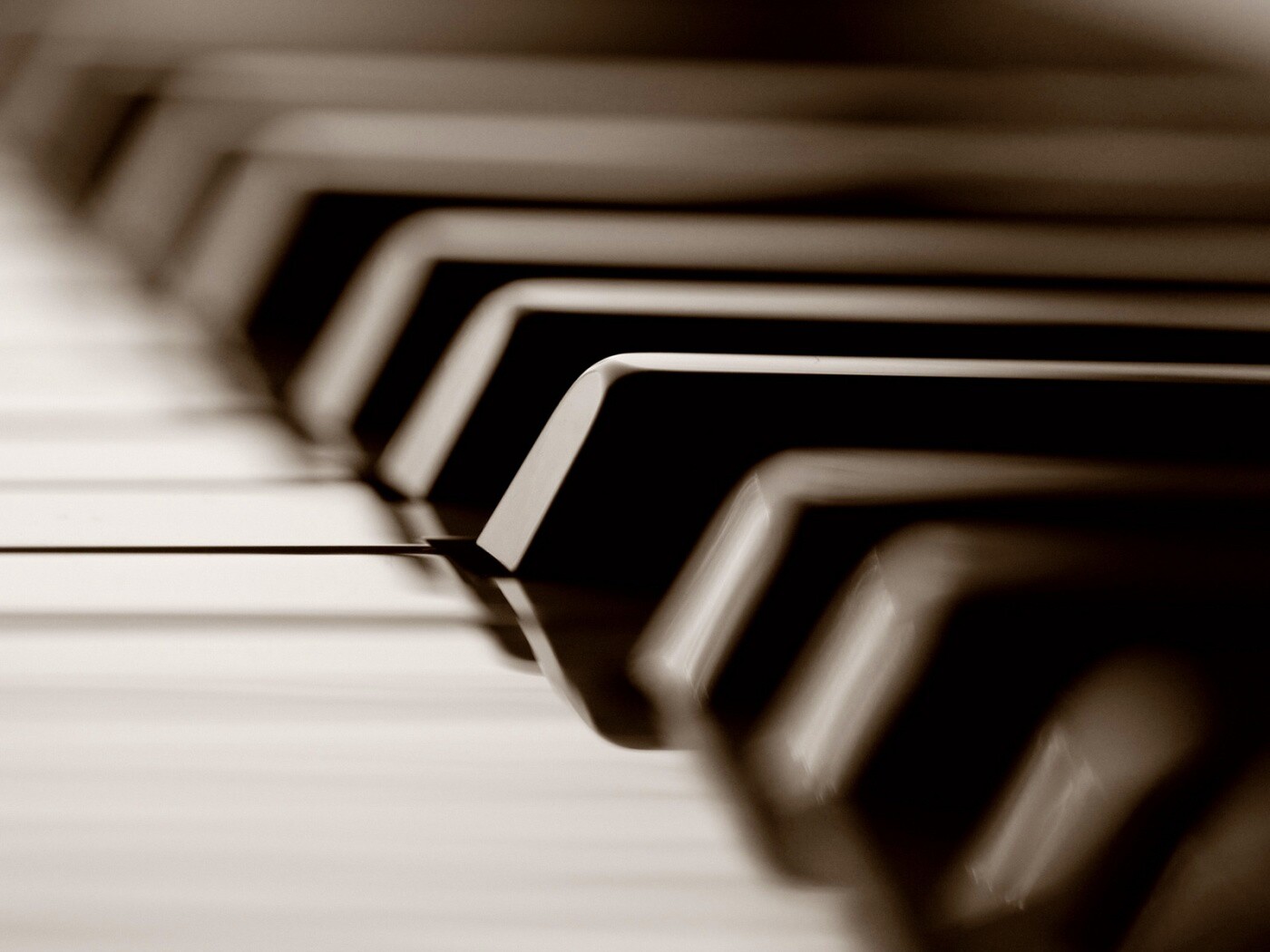 Клавиши  рояля обои