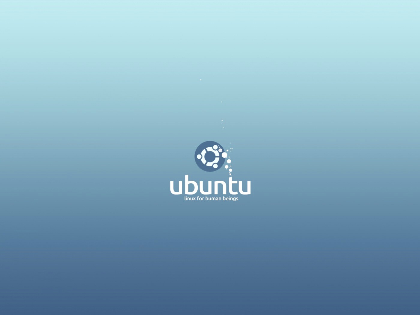 Логотип Ubuntu обои