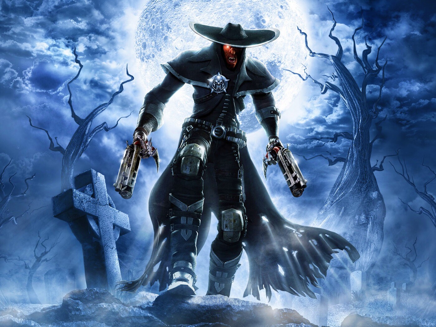 Мертвец с пистолетами обои