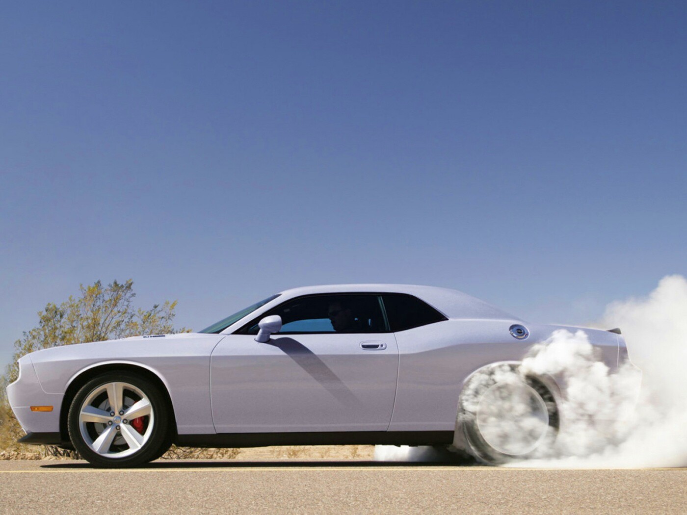 Стартующий Форд Мустанг обои