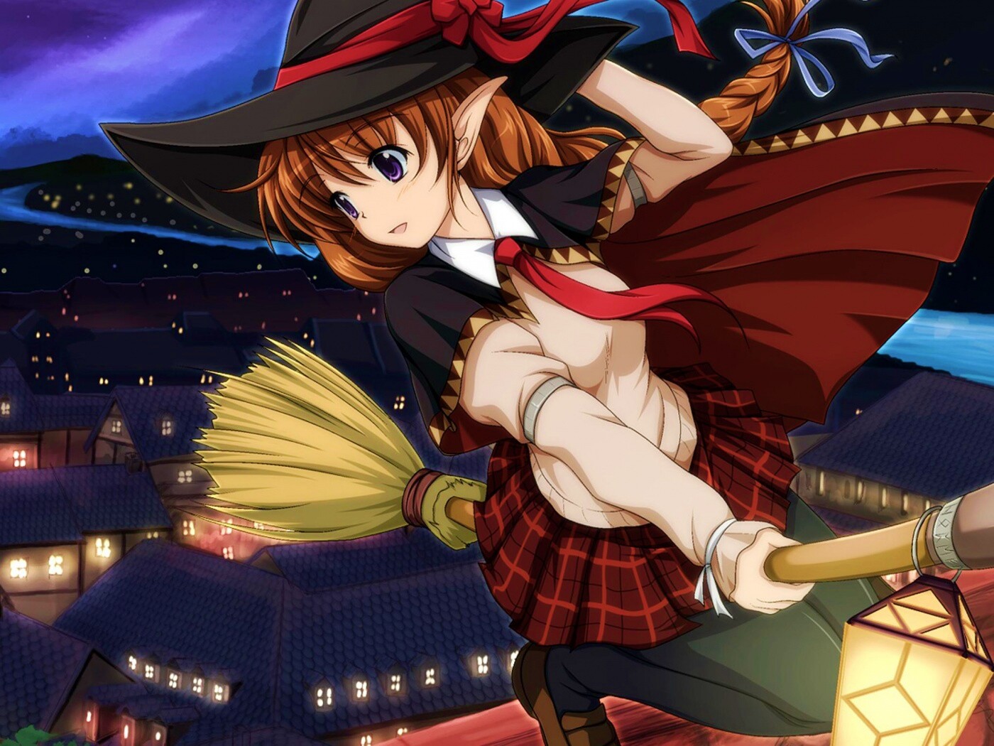 Эльфийская ведьмочка обои