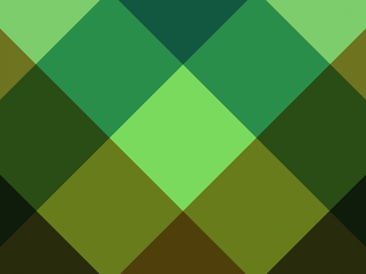 Ромбы зеелных тонов обои