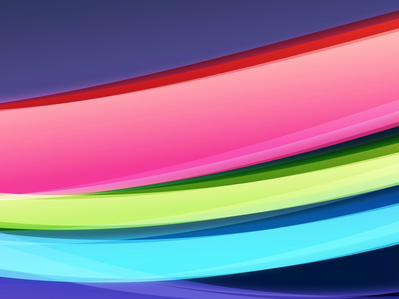 Разноцветные объемные полосы обои