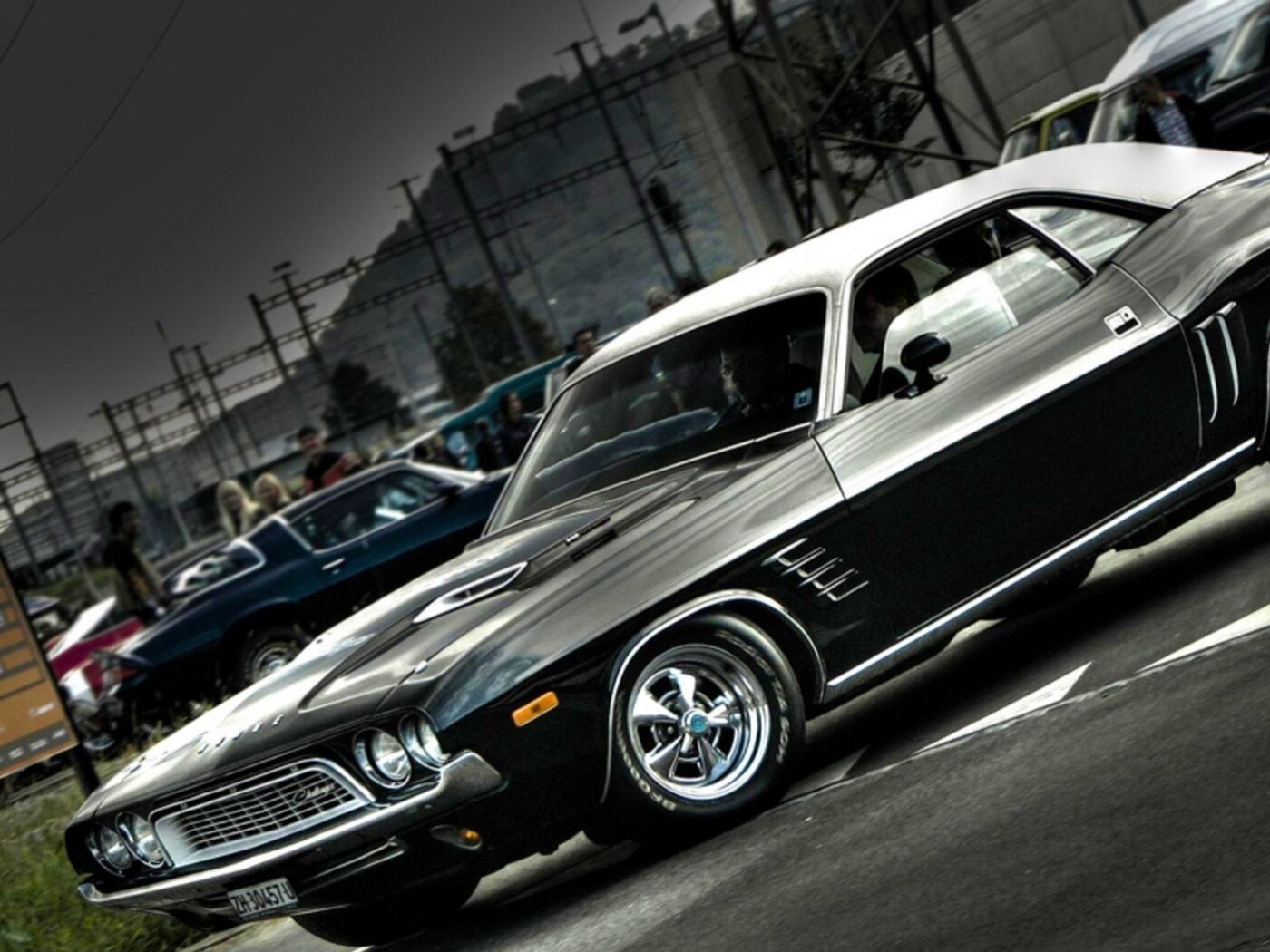 Мускулкар в стиле Mopar обои