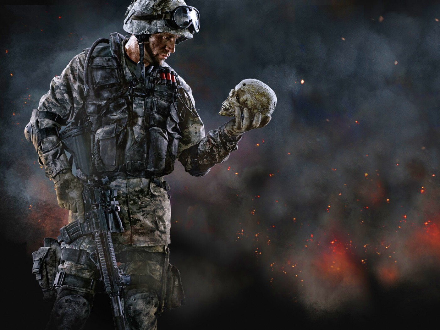 Солдат из Warface обои