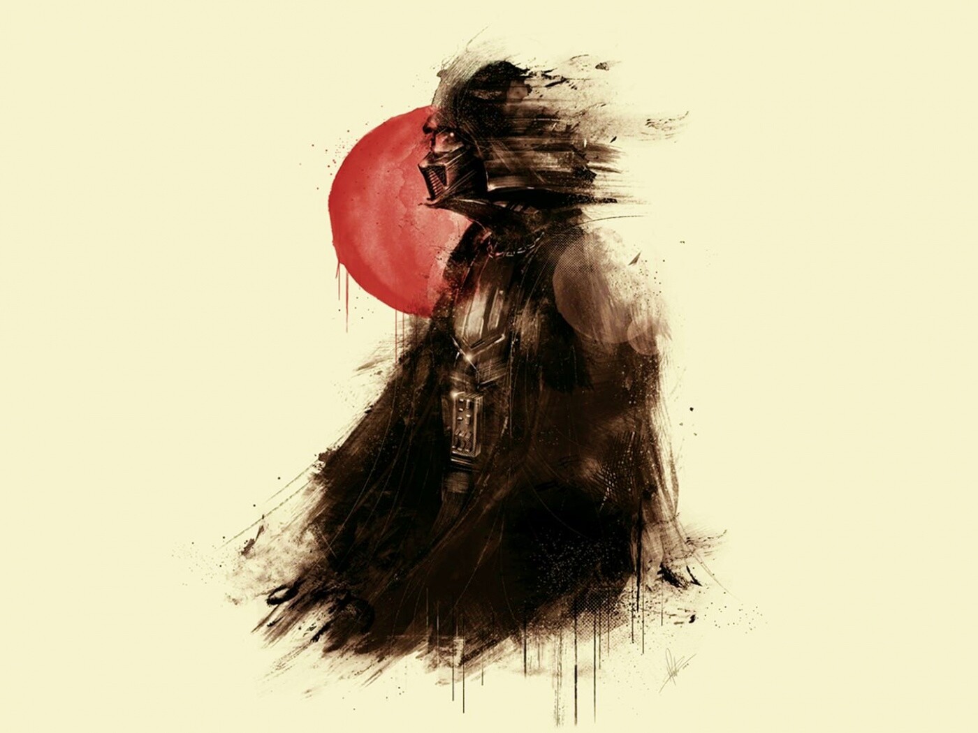 Арт с Дартом Вейдером обои