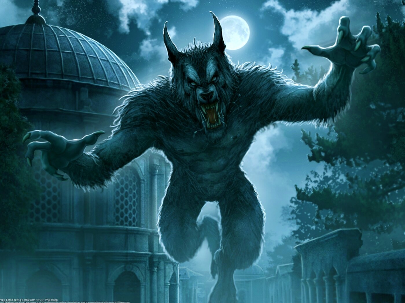 Оборотень обои