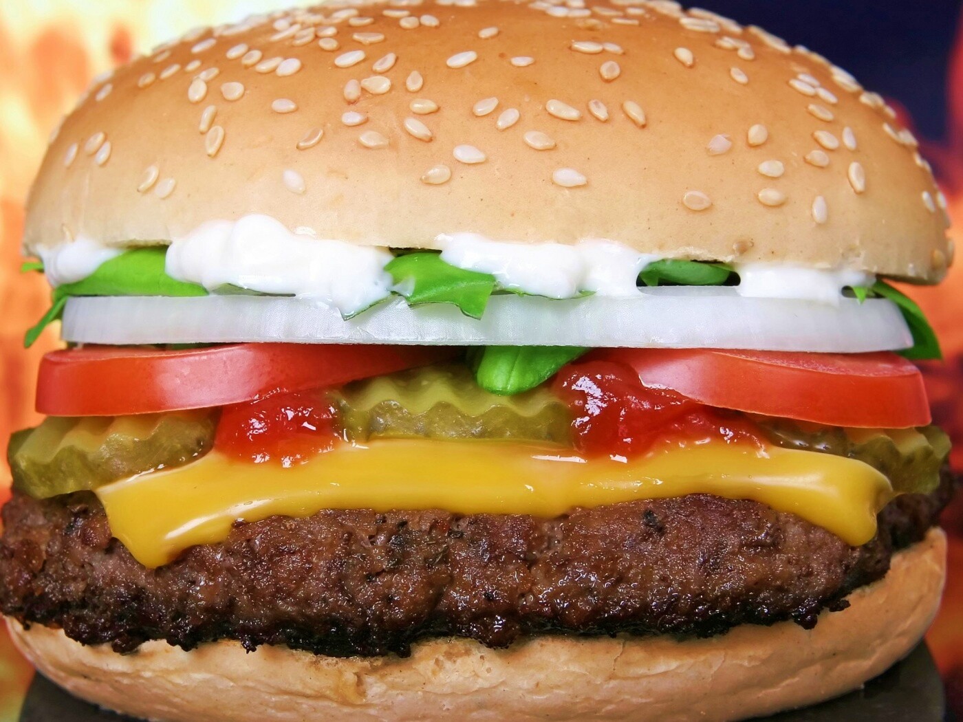 Чизбургер обои