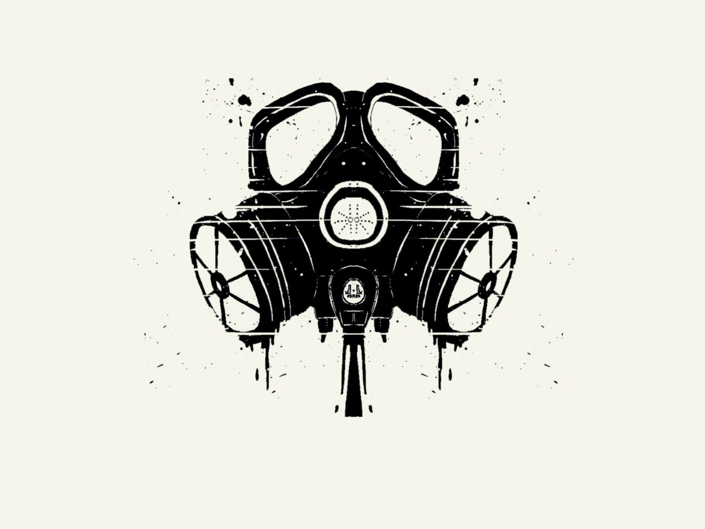 Противогаз обои