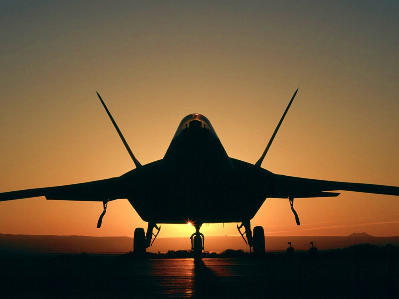 Истребитель F22 обои