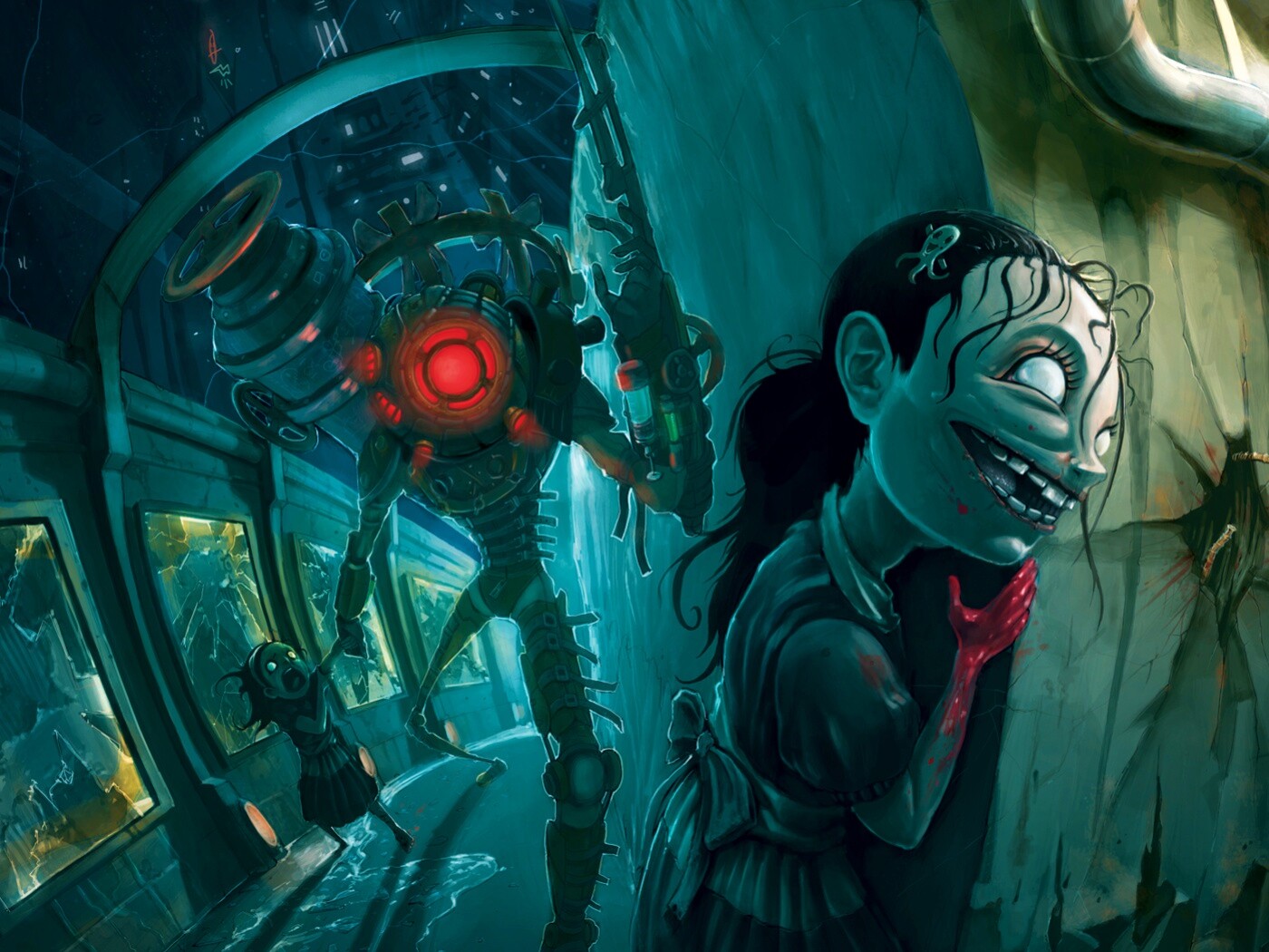 Фанарт Bioshock обои