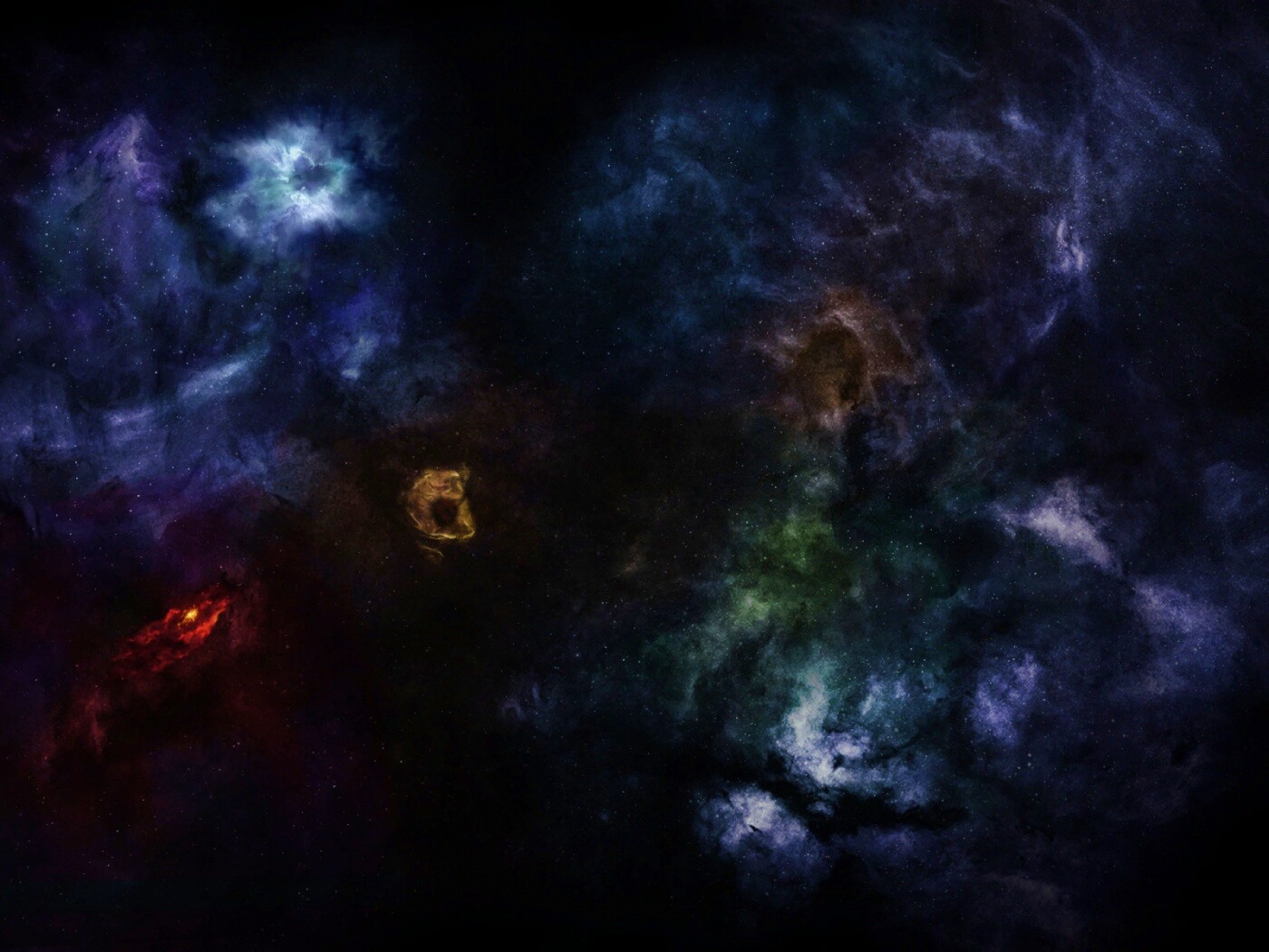 Космос из DoW II — Retribution обои