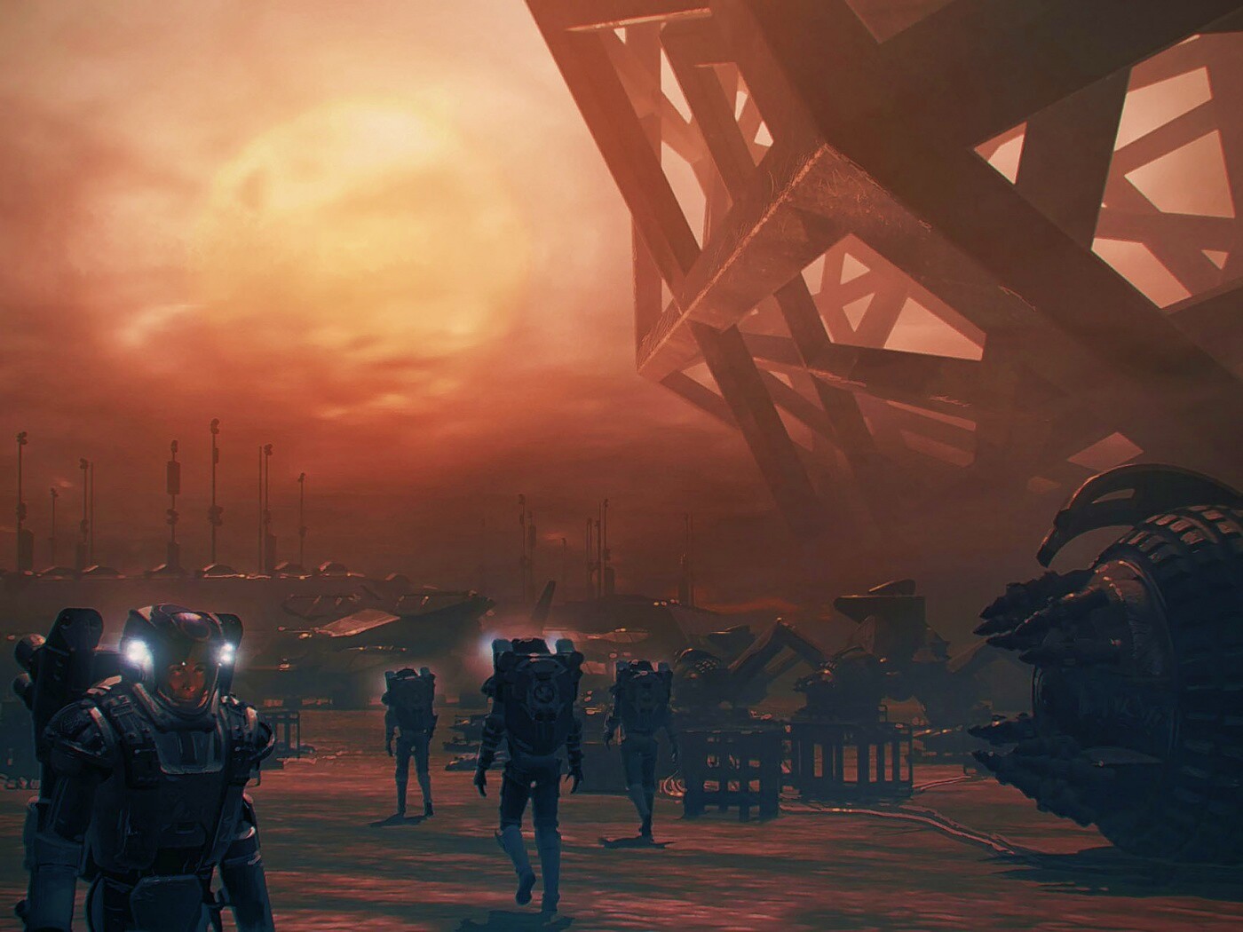 На другой планете обои