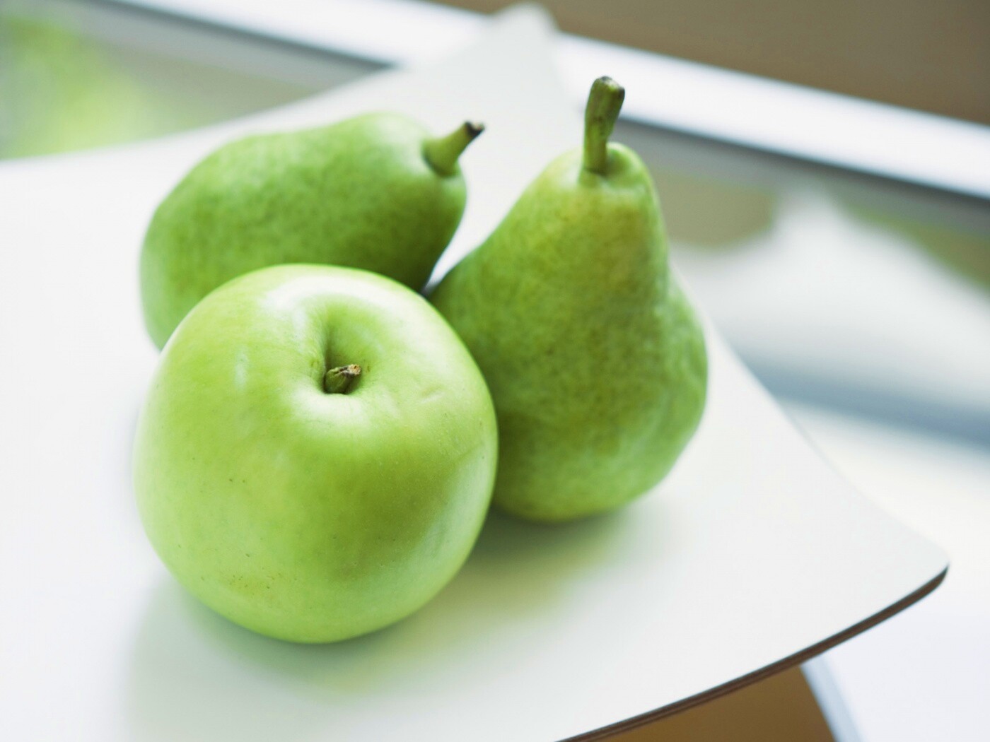 Яблоко и груши обои
