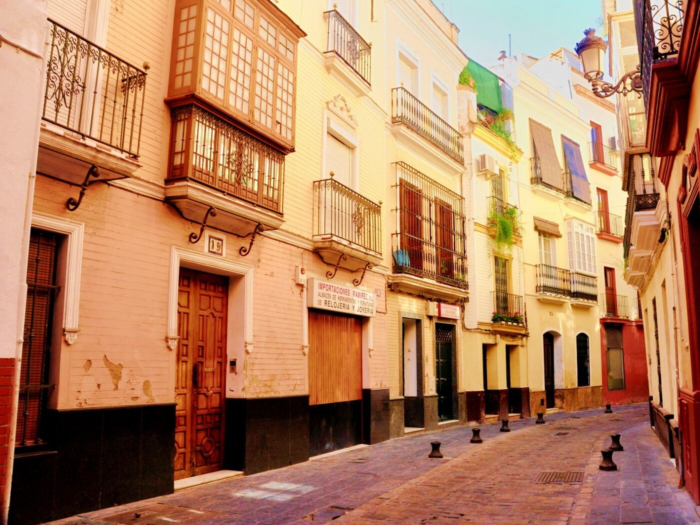 Переулок обои