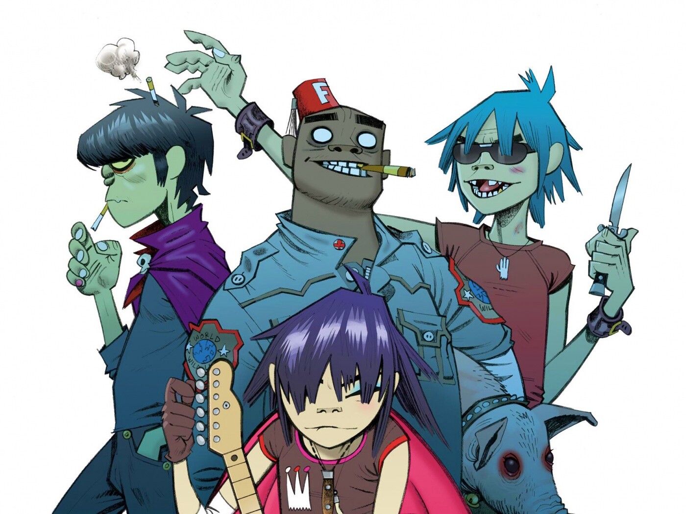 Gorillaz обои