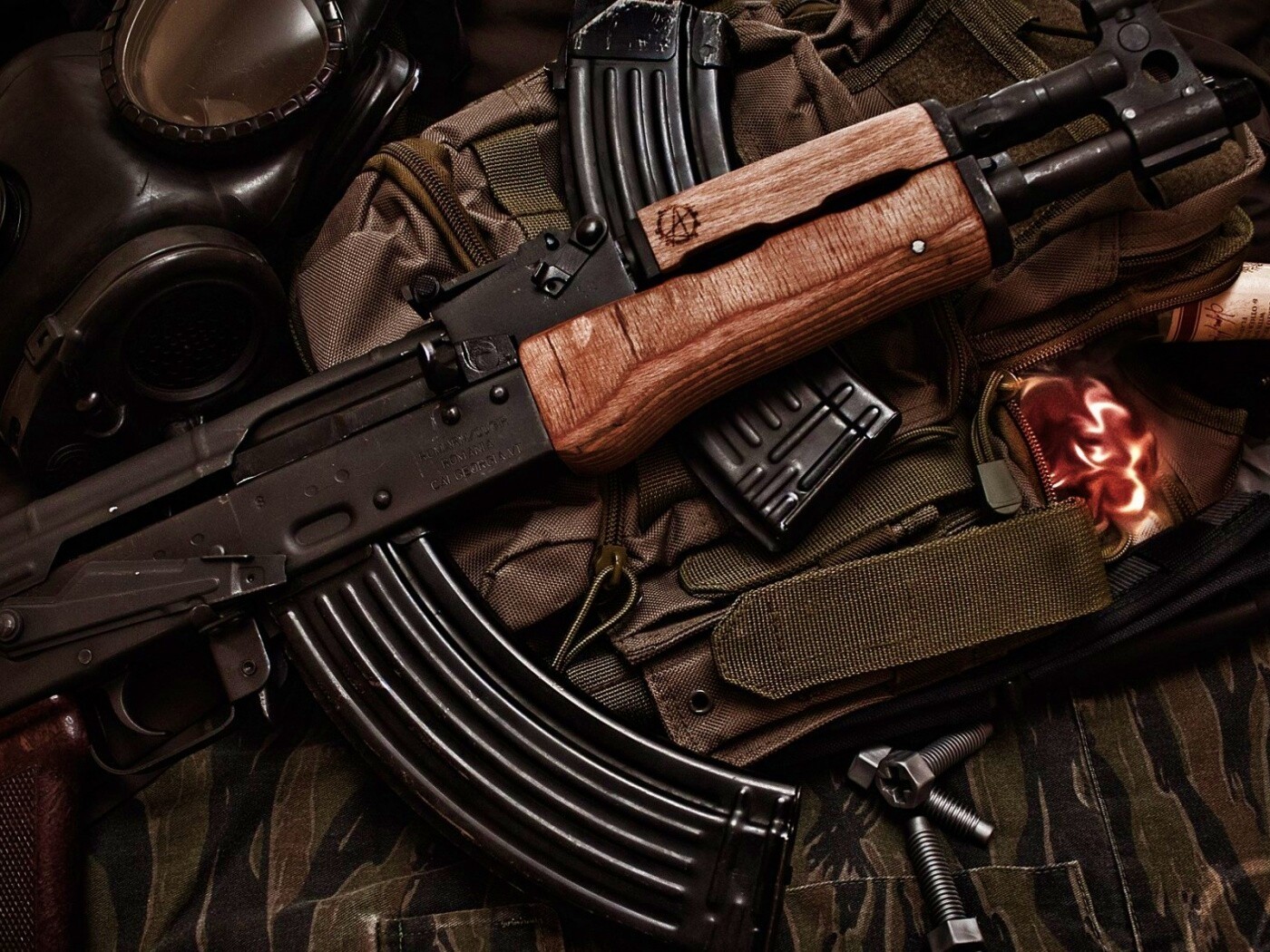 Автомат АК-47 обои