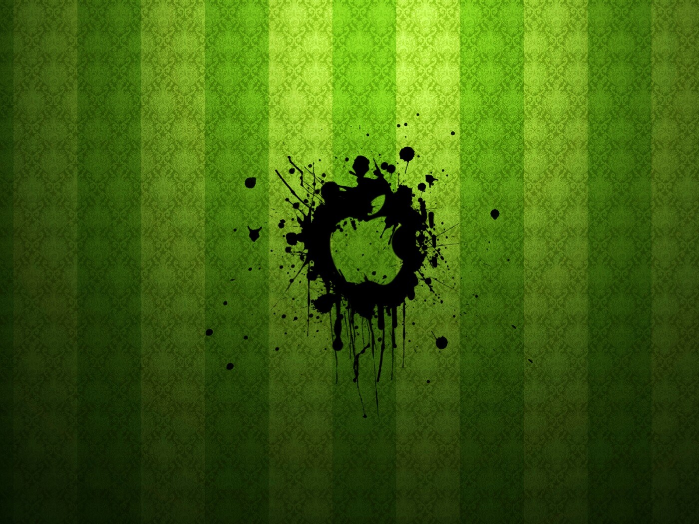 Логотип Apple на обоях обои