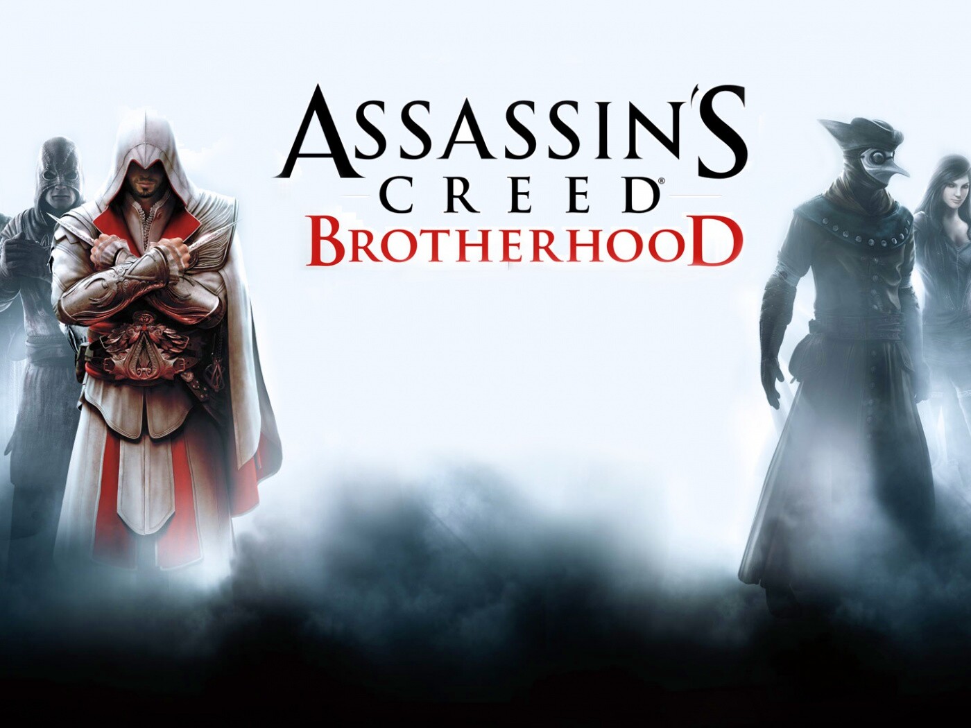 Персонажи игры Assasin"s Creed Brotherhood обои