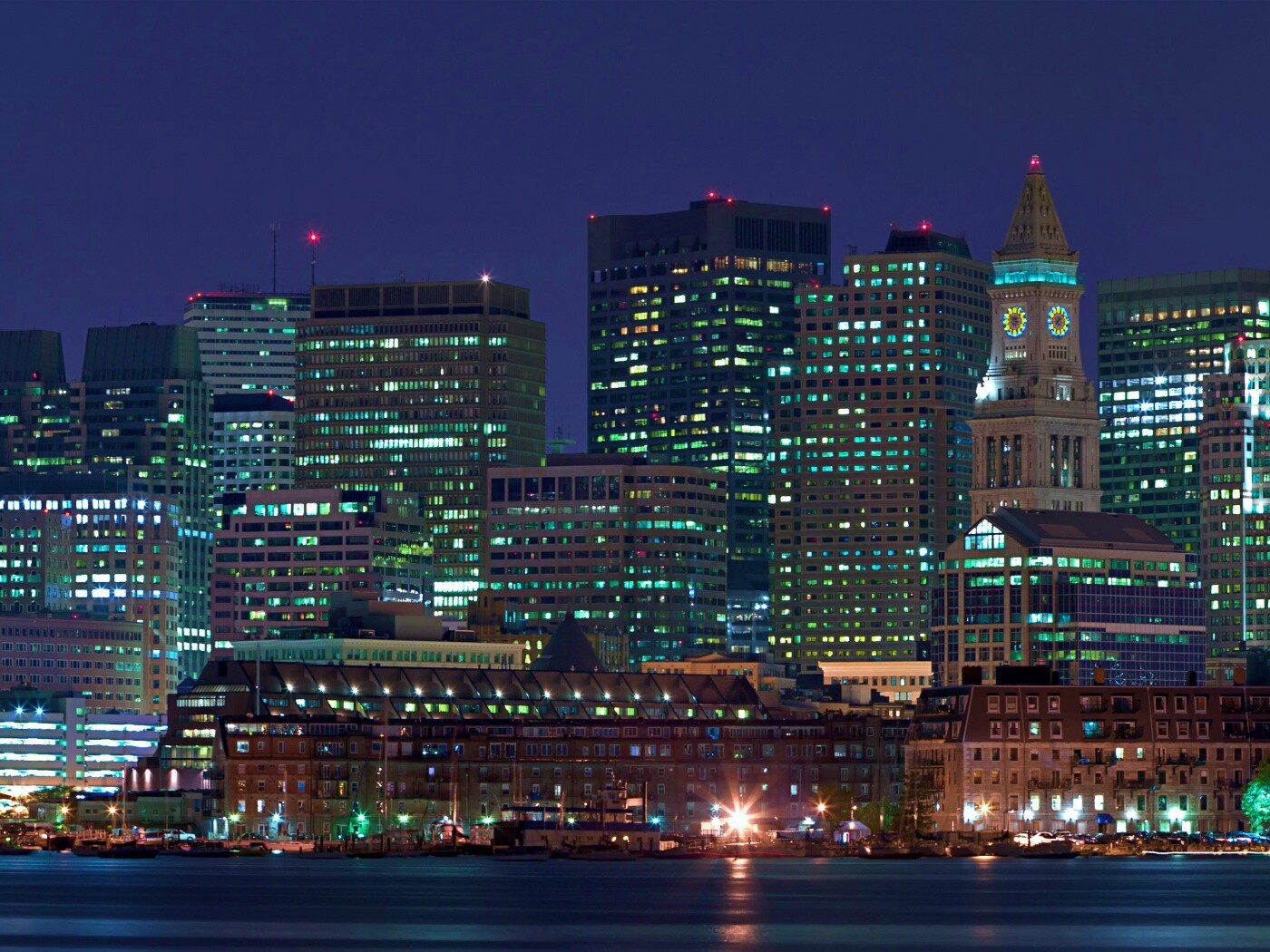 Панорама города обои