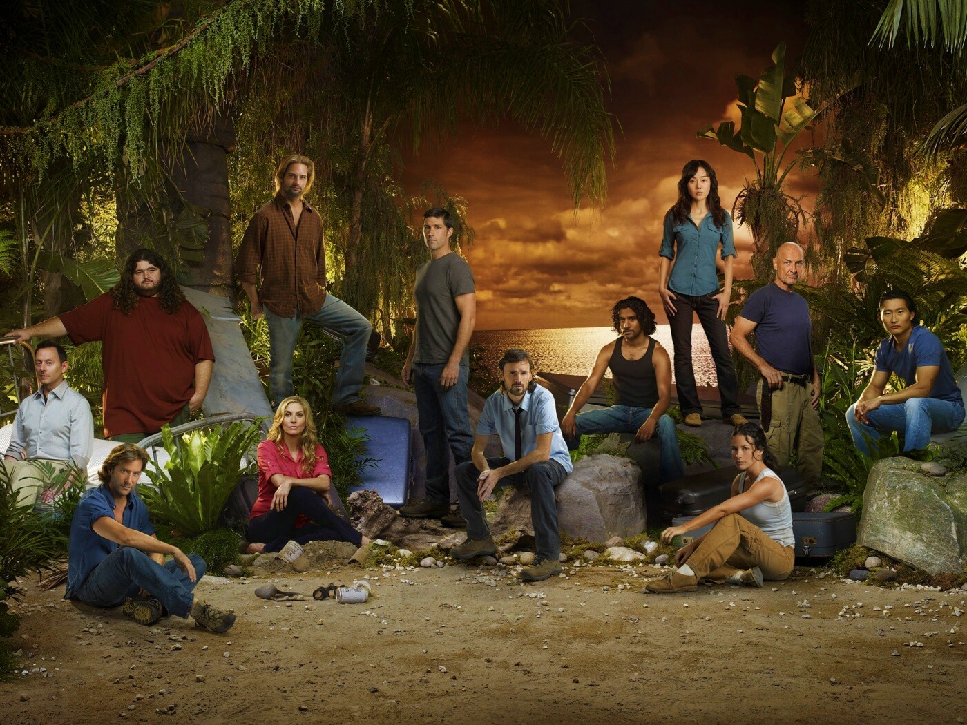 Герои сериала LOST обои