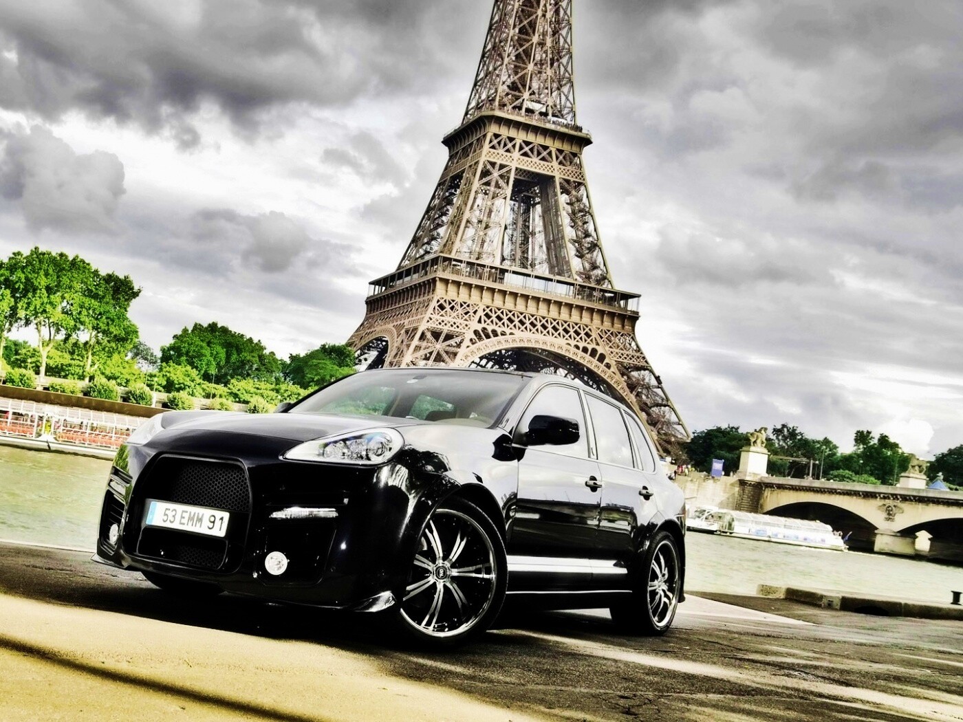 Кроссовер Porsche обои