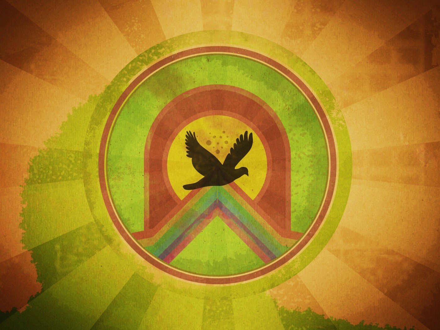 Голубь мира обои