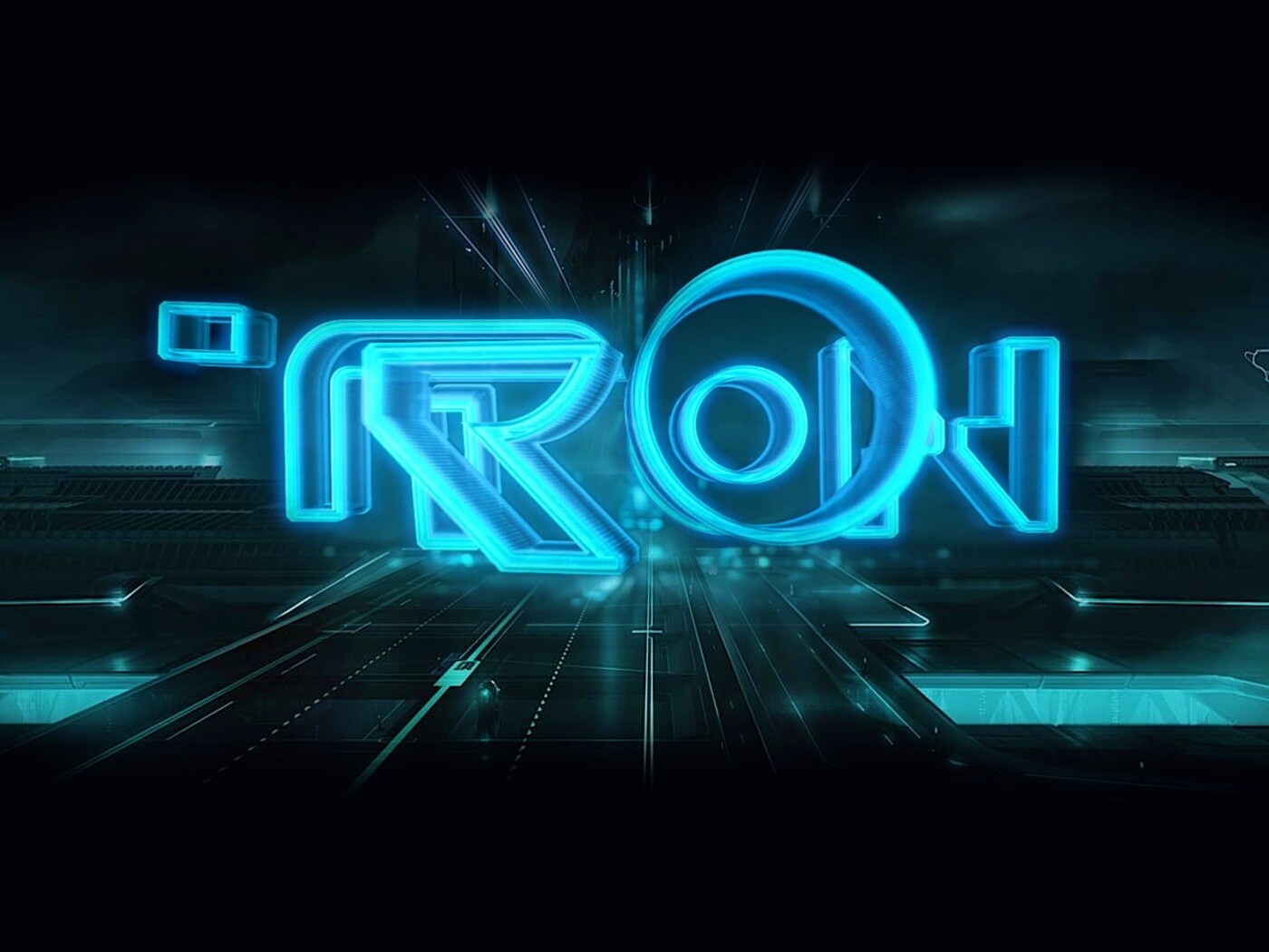 Заставка фильма TRON обои