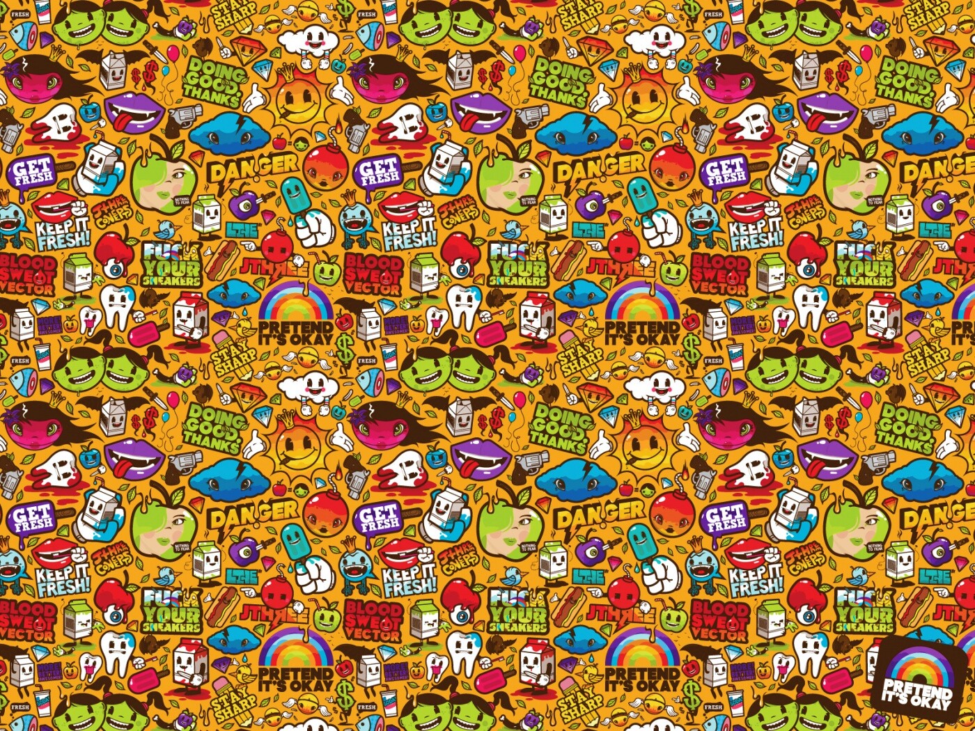 Притворись что всё ОК обои