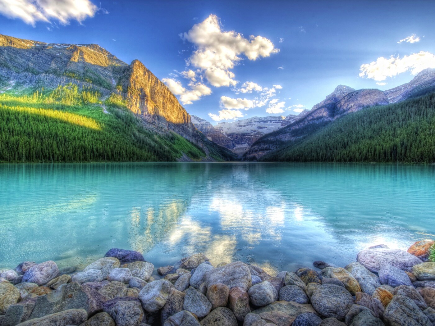 Горное озеро обои