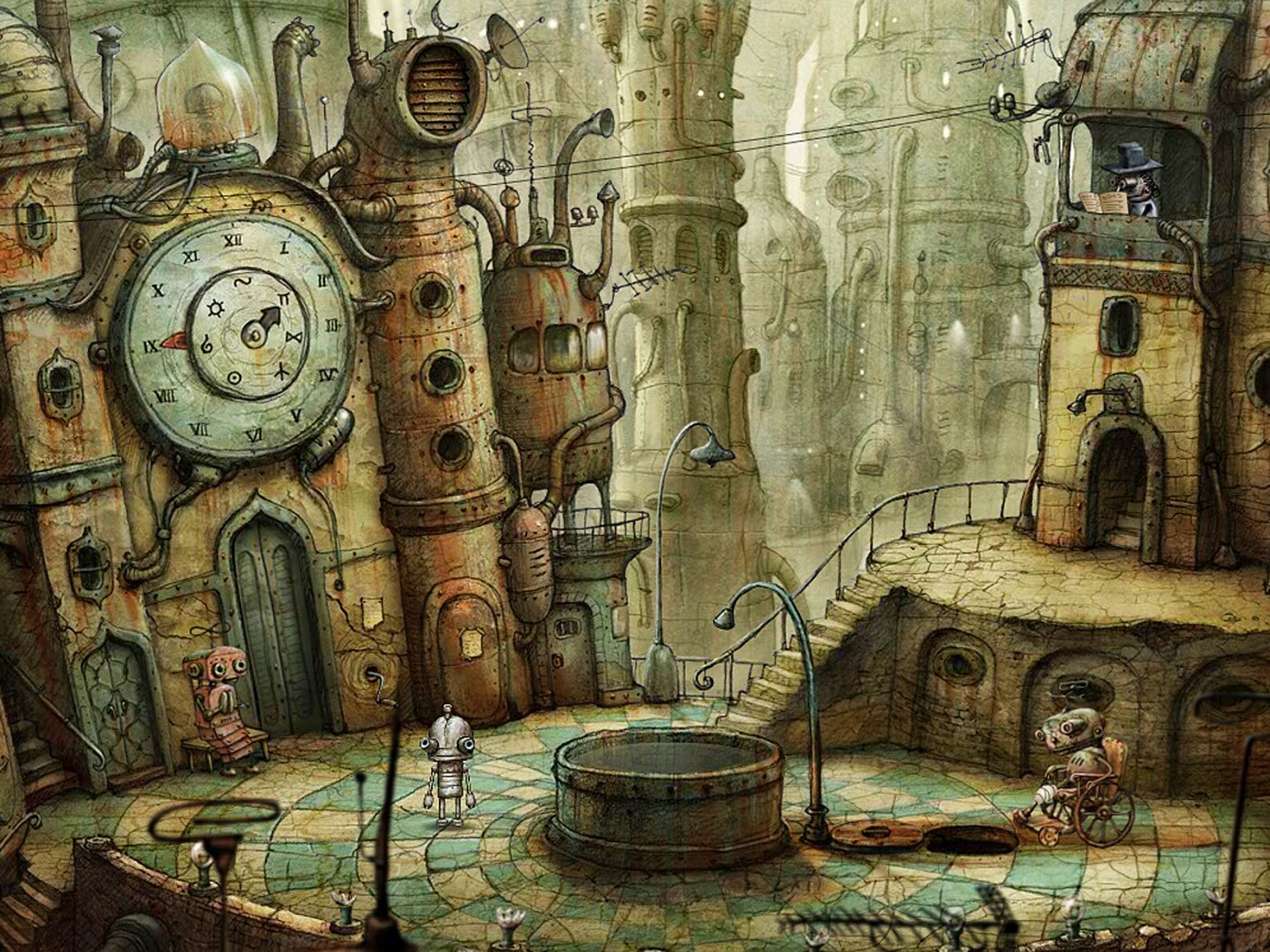 Машинариум обои