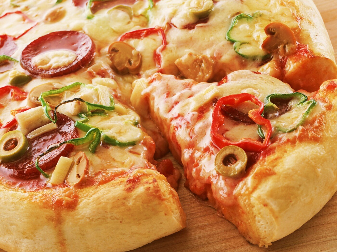 Свежая пицца обои