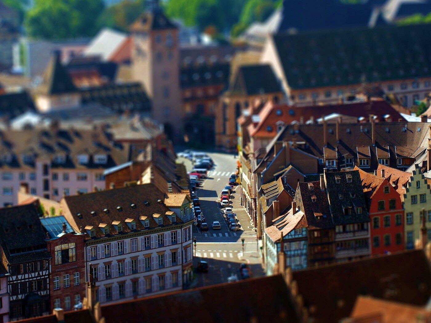 Фото с крыши обои