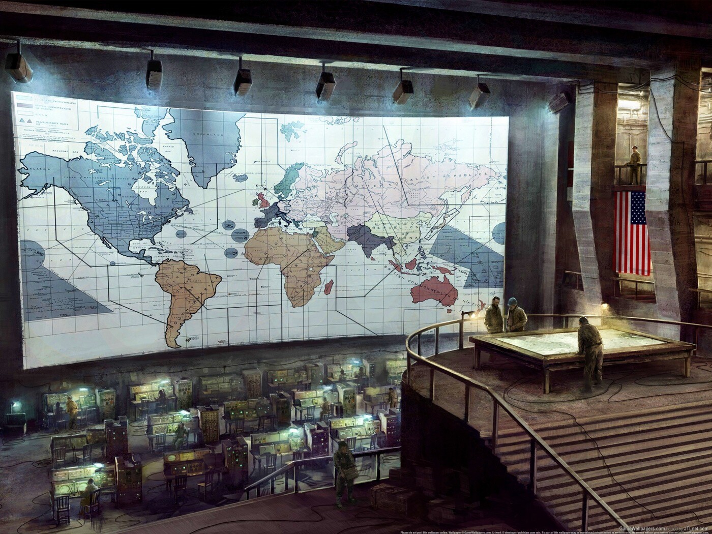 Секретный американский бункер обои