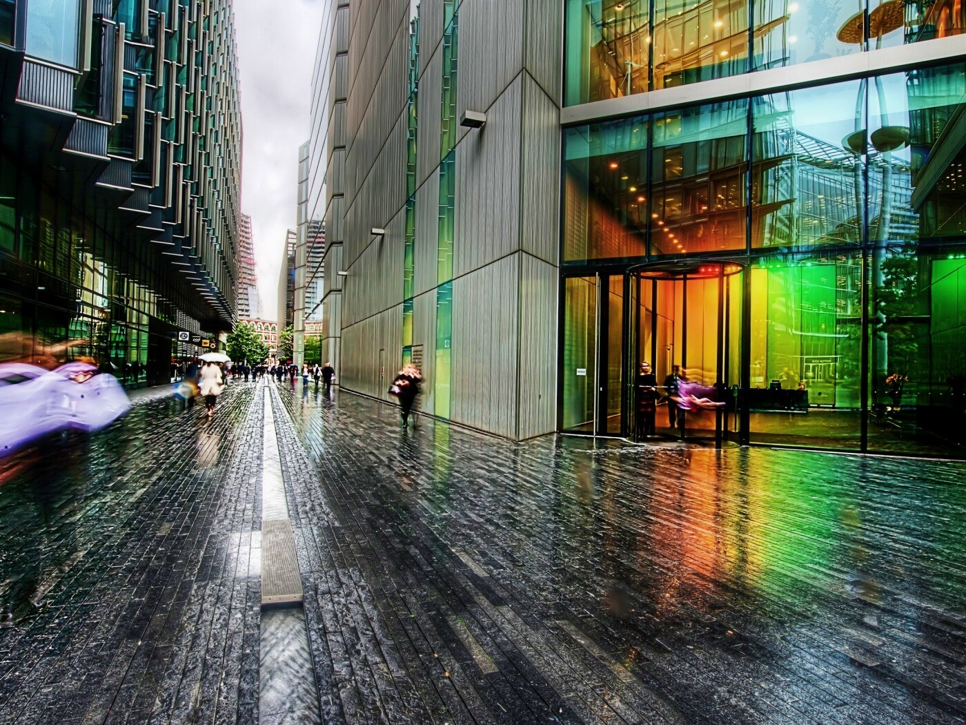 Улица в Англии обои