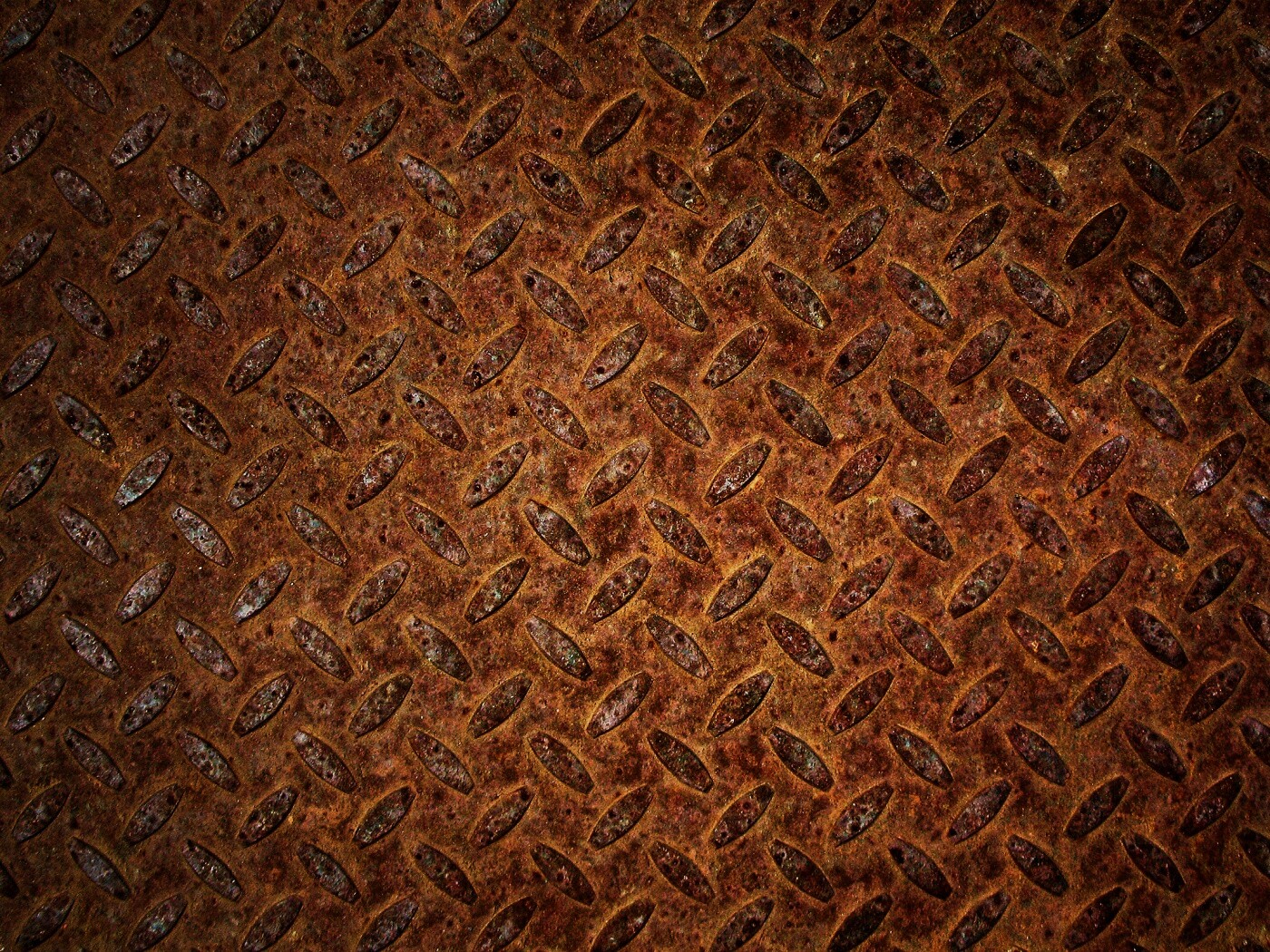 Ржавый перфорированный стальной лист обои