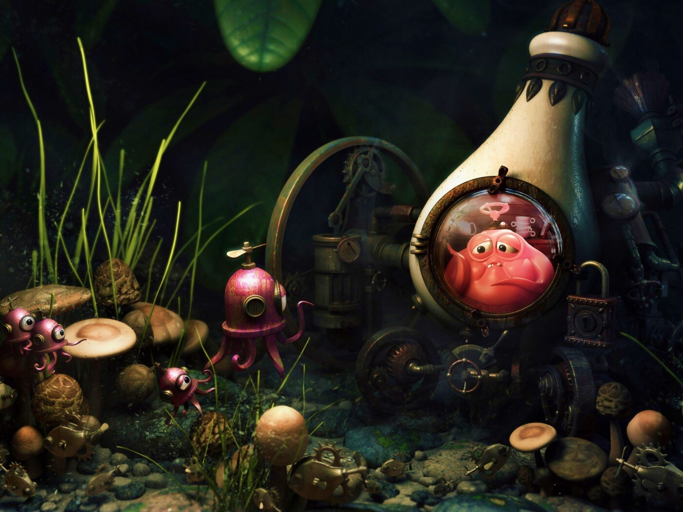 Фентезийный стимпанк обои